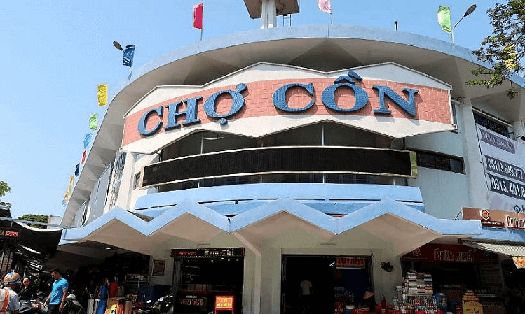 địa điểm chợ cồn đà nẵng
