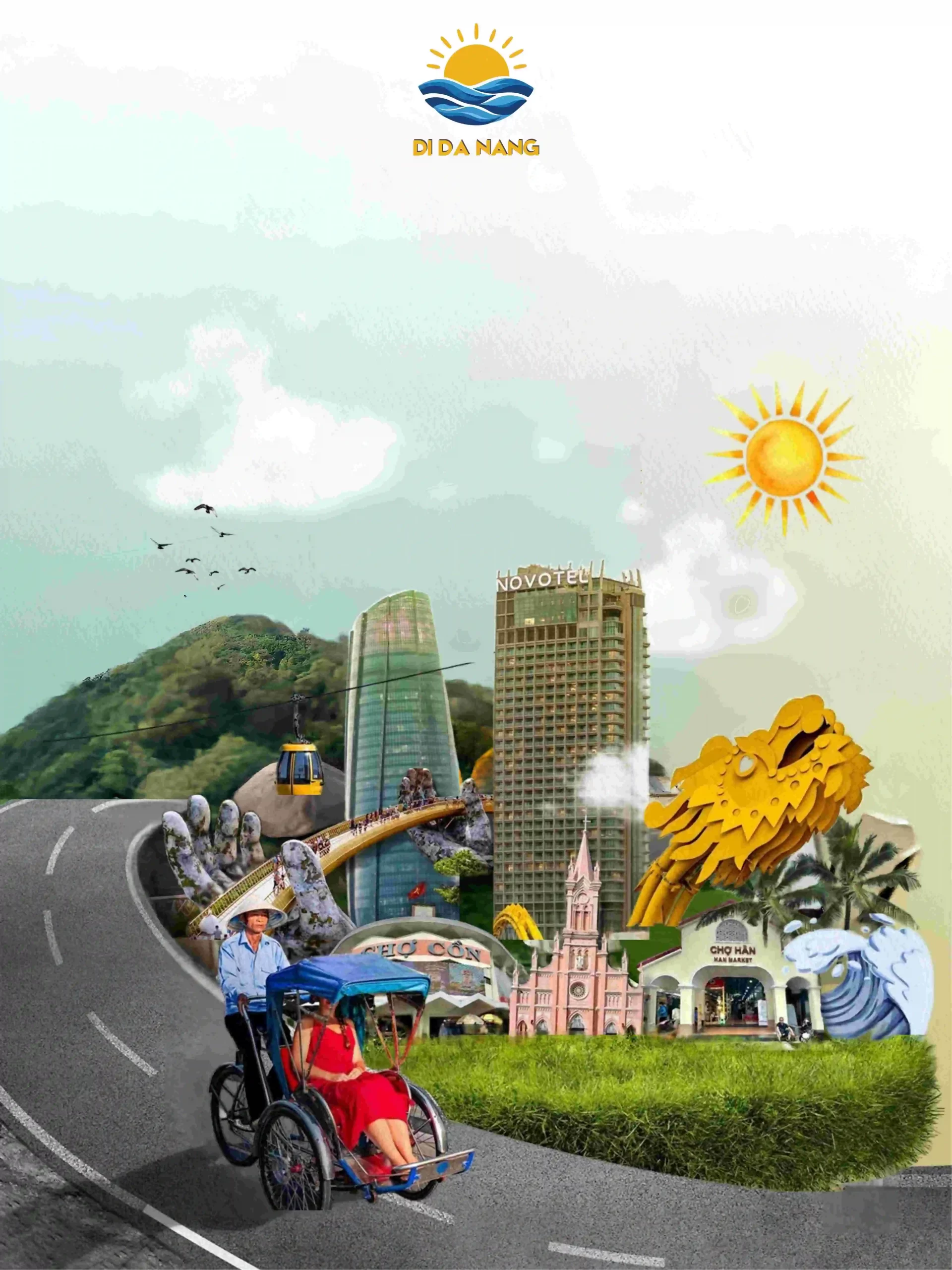 Collage Du lịch Đà Nẵng